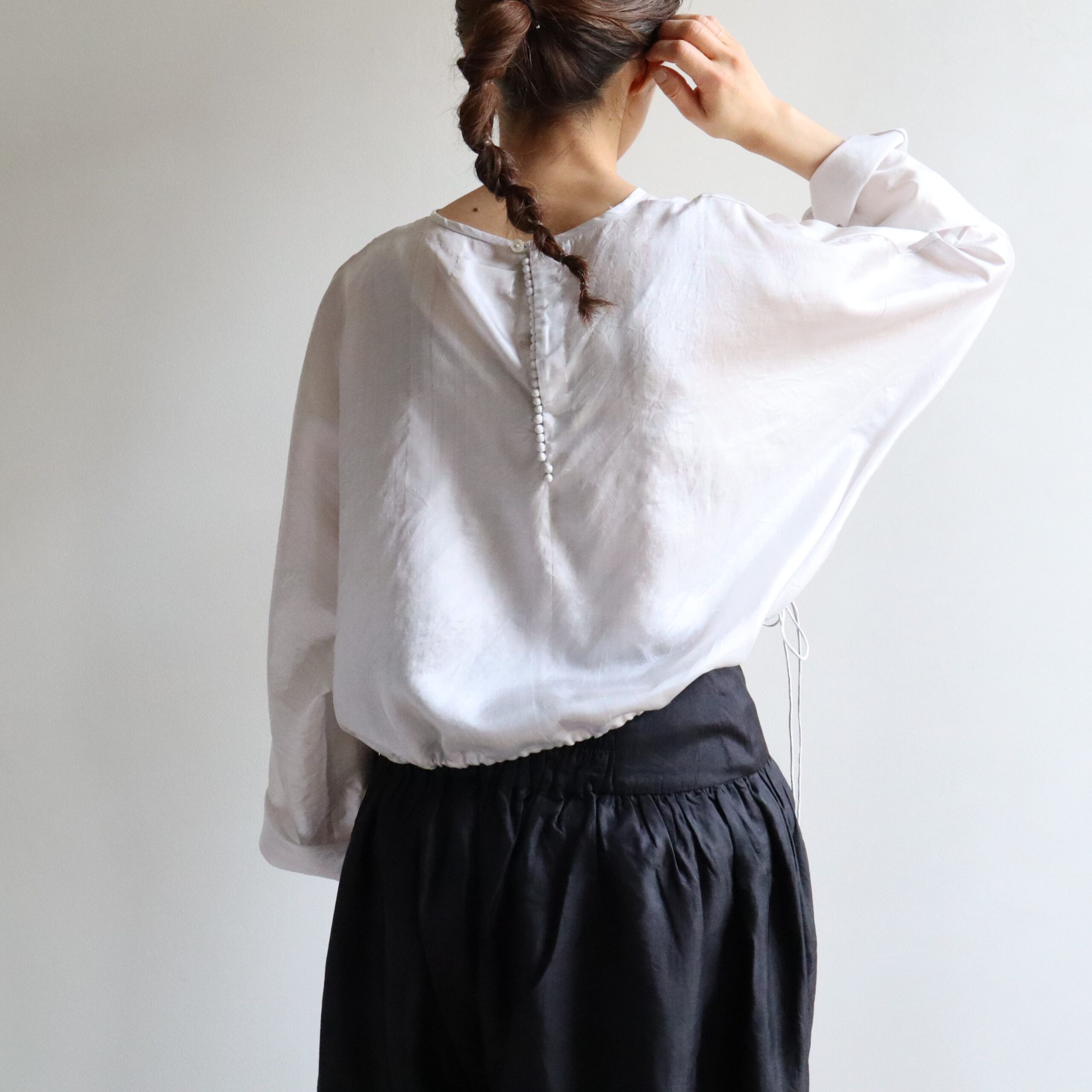 BUNON ブノン シルクセーラーブラウス BUNON / シルクセーラーブラウス